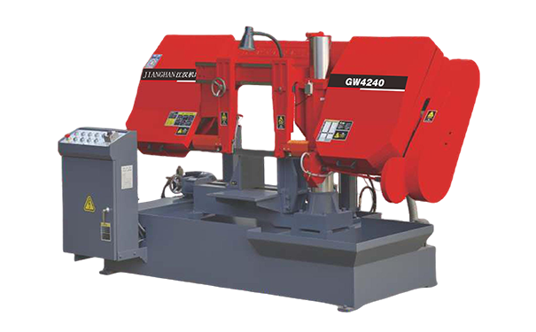 竹溪GW4240双柱卧式带锯床
